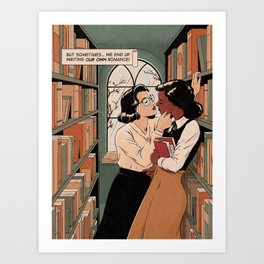 our own romance Art Print