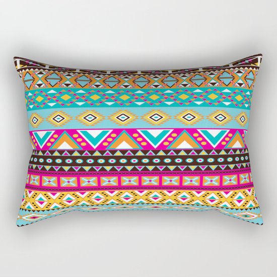 Aztec pattern Rectangular Pillow