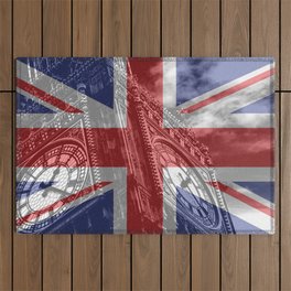 Big Ben - UK Flag Outdoor Rug