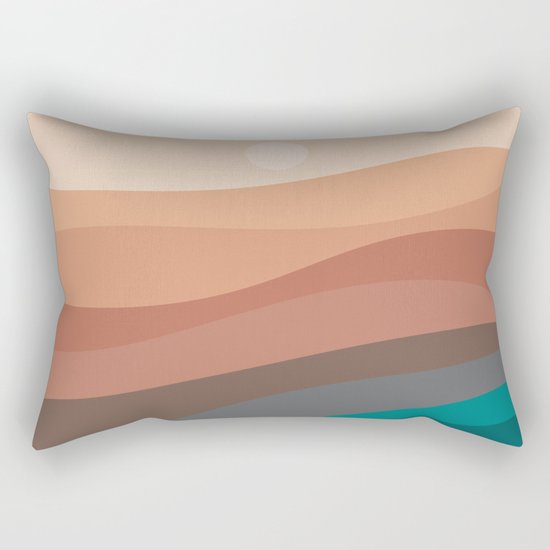 Landscape NC 03 Rectangular Pillow