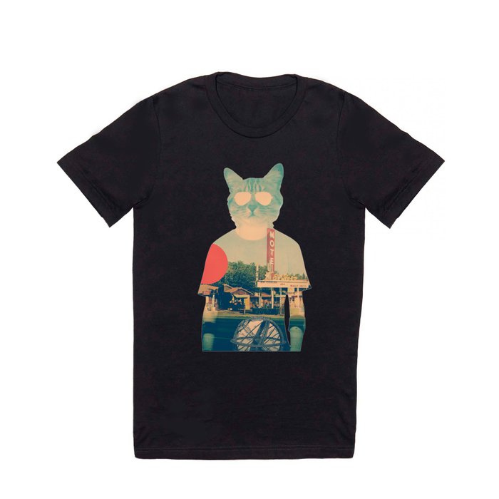 Cool Cat T Shirt by Ali GULEC | Society6