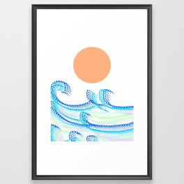Sunrise Sunset Framed Art Print