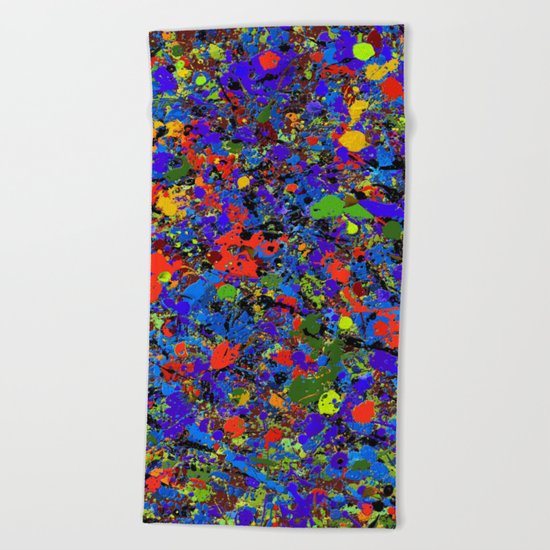 Abstract #738 Beach Towel