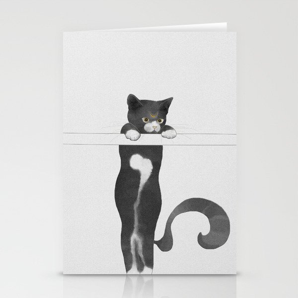 Cat Climber Stationery Cards