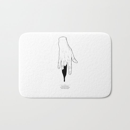 Afraid Bath Mat