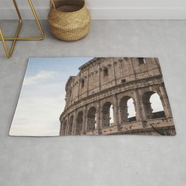 Rome's Colosseum After Sunrise Rug