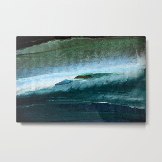 CRAYON LOVE: Typhoon Metal Print