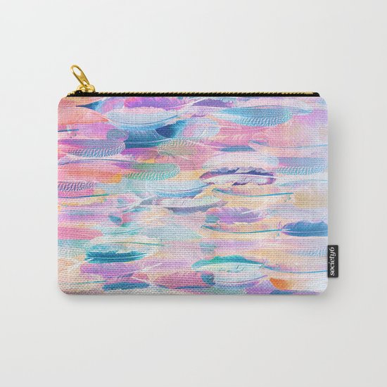 Candy Feathers Carry-All Pouch
