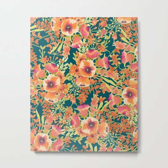 Floral Bunch #society6 #decor #buyart Metal Print