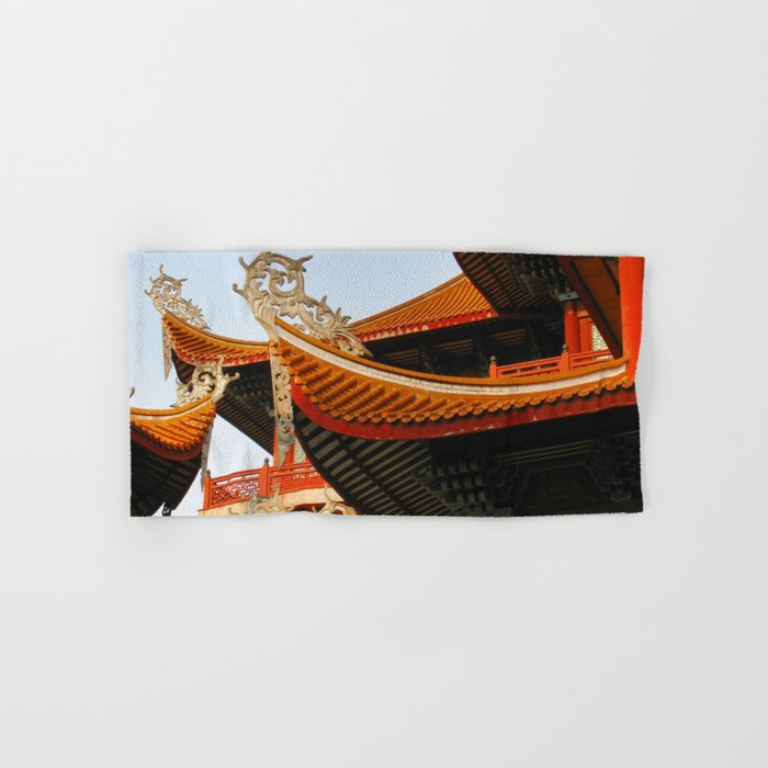 China Photography - Traditional Chinese Temple In China Hand & Bath Towel