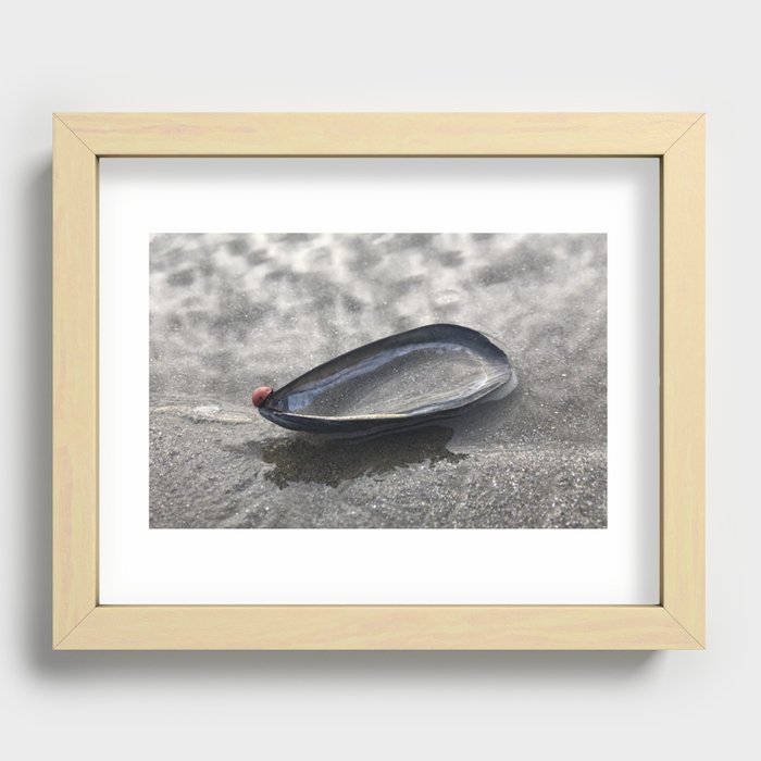 Seaside Lady Bug Recessed Framed Print