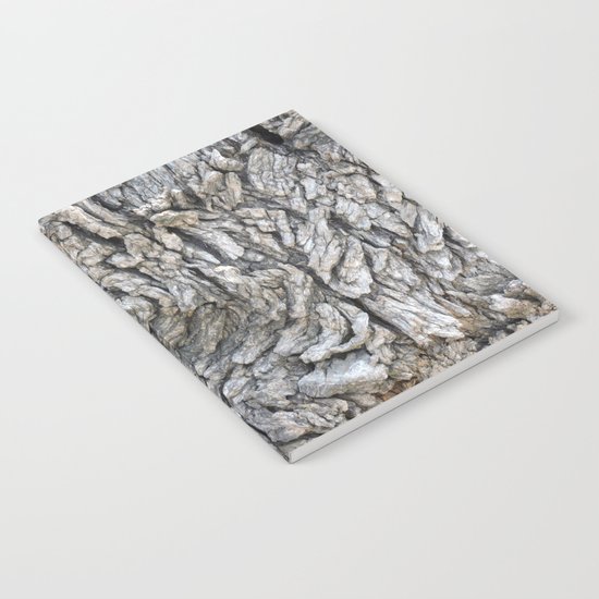 TEXTURES -- Blue Elderberry Bark Notebook