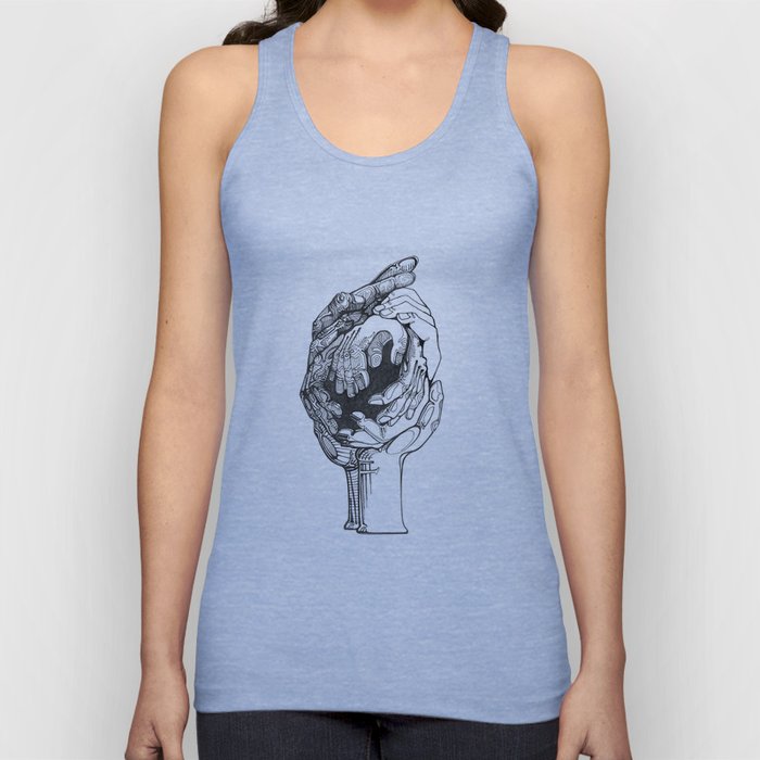 Join Hands - Give me a hand and we'll bring a little harmony to this chaotic world. ‪ Tank Top
