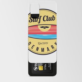 Denmark surf beach Android Card Case