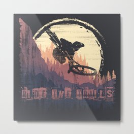 Ride The Trails Metal Print