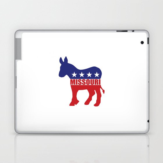 Missouri Democrat Donkey Laptop & iPad Skin