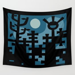 Night Watcher Wall Tapestry