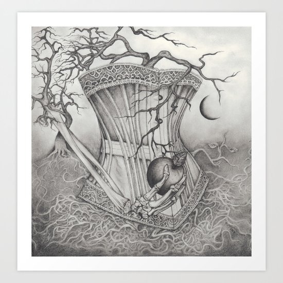 Apple Curse Art Print