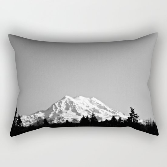 Mt. Rainier Rectangular Pillow
