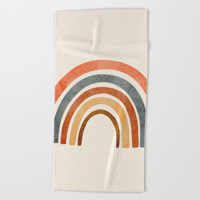 Abstract Rainbow 88 Beach Towel