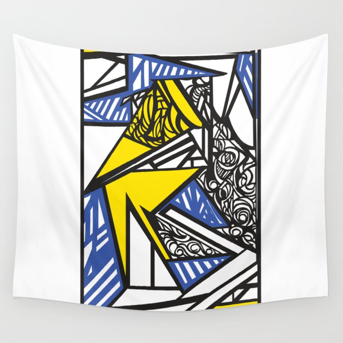 Abstract destijltribal  Wall Tapestry