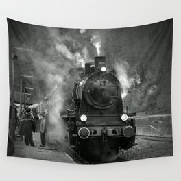 Steam Engine Wall Tapestry
