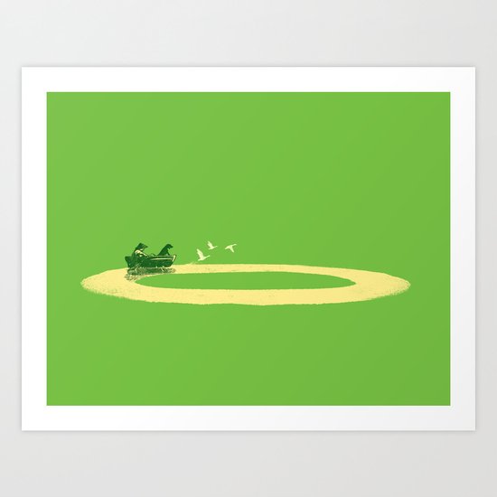 Long Journey Art Print