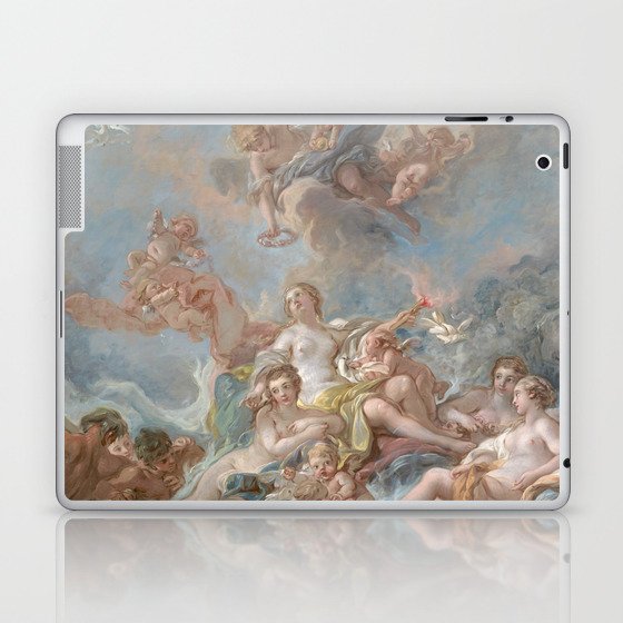 The Triumph of Venus - François Boucher - 1745 Laptop & iPad Skin