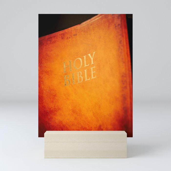 Holy Bible Mini Art Print