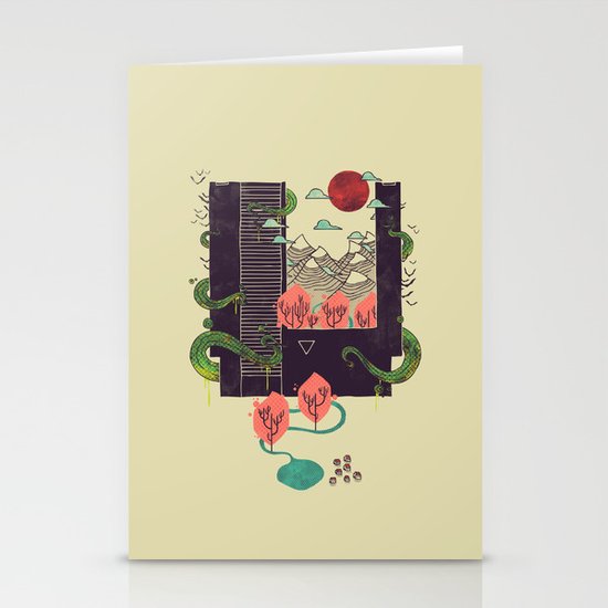 A World Within Stationery Cards