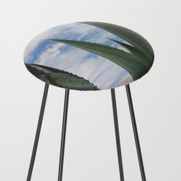 Agave Clouds Counter Stool