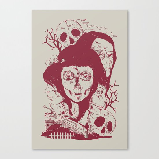 Life: A Tale of Tragedy, Rebirth, and Everything in Between Canvas Print