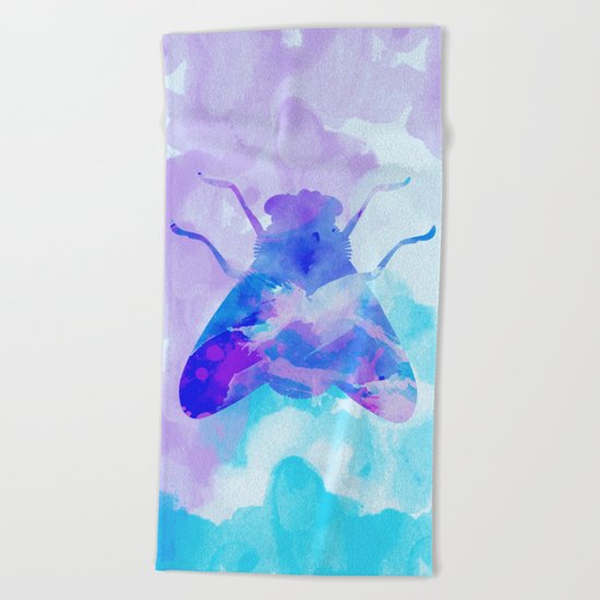 Abstract Fly Beach Towel