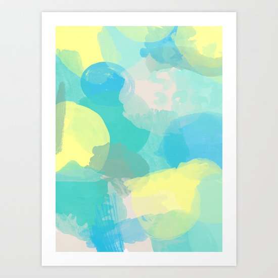 BEACH HOUSE Art Print