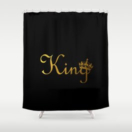 King Crown Shower Curtain