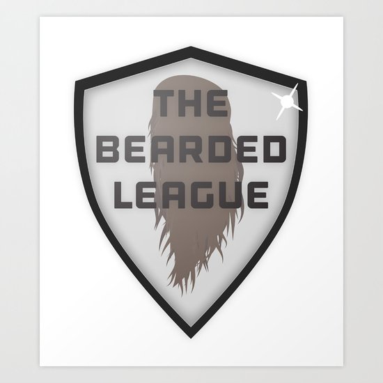 The Bearded League Art Print