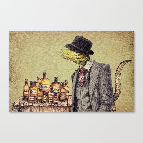 100% Genuine Canvas Print