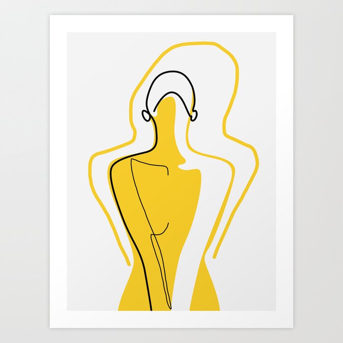 Sun Kissed Shy Girl Art Print