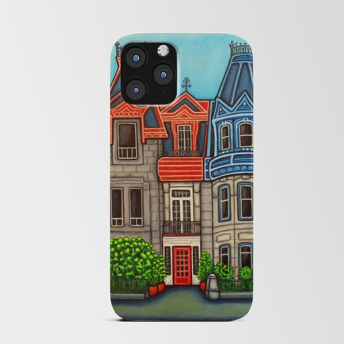 Colours of Plateau-Mont-Royal iPhone Card Case