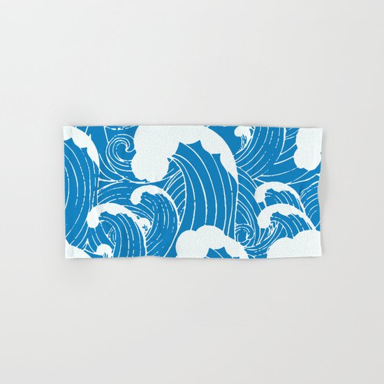 waves after waves Hand & Bath Towel