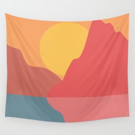 mountains Wall Tapestry