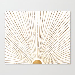 Let The Sunshine In Canvas Print
