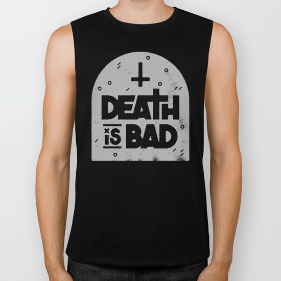 Death is Bad Biker Tank