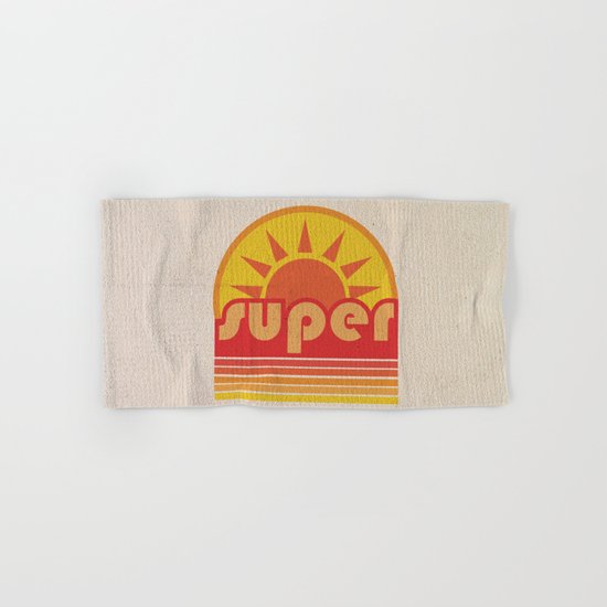 super duper Hand & Bath Towel