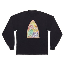 Window of Stained Faces Long Sleeve T-shirt
