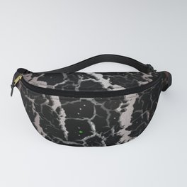 Cracked Space Lava - Brown/White Fanny Pack