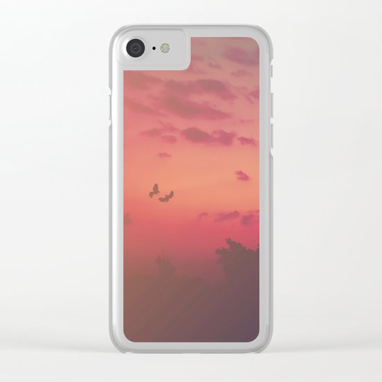 Love Runs Out Clear iPhone Case