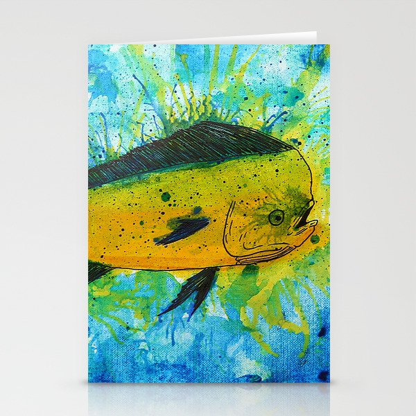 Mahi Mahi Stationery Cards By Tome213 Society6