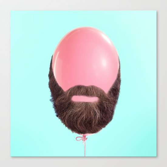 HIPSTER BALLOON Canvas Print