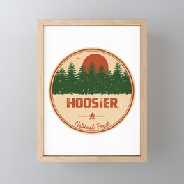 Hoosier National Forest Framed Mini Art Print